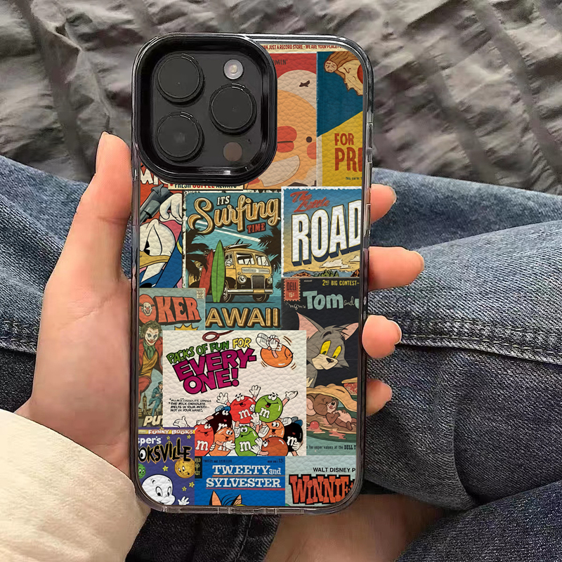 Original Cartoon Poster Suitable for Apple 17 Pro Phone Case, New iPhone 16 Pro Max Comic Book Cover, 15 Plus High-End Feel, 14 Pro Creative 13 Protective Case, Animated Anti-Drop ins Style Original Cartoon Poster Suitable for Apple 17 Pro Phone Case, New iPhone 16 Pro Max Comic Book Cover, 15 Plus High-End Feel, 14 Pro Creative 13 Protective Case, Animated Anti-Drop ins Style