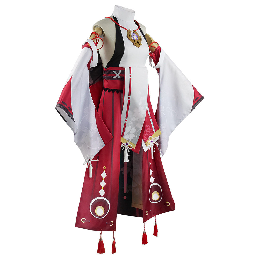 `原神八重神子cos服测评:细节拉满,为爱发电的首选!_Cosplay女装_淘宝游戏网