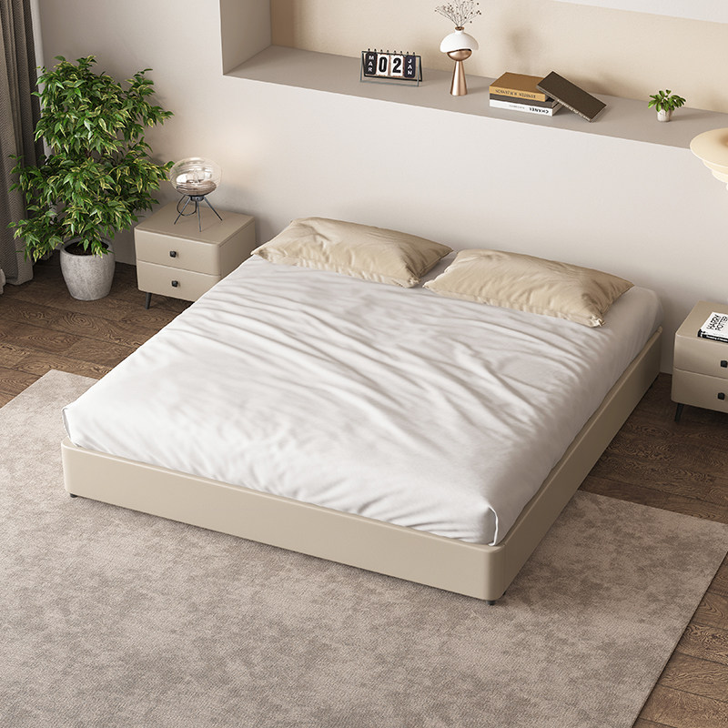 [USD 384.02] Tatami Storage Bed Box Bed Solid Wood Shelf No Bedside ...