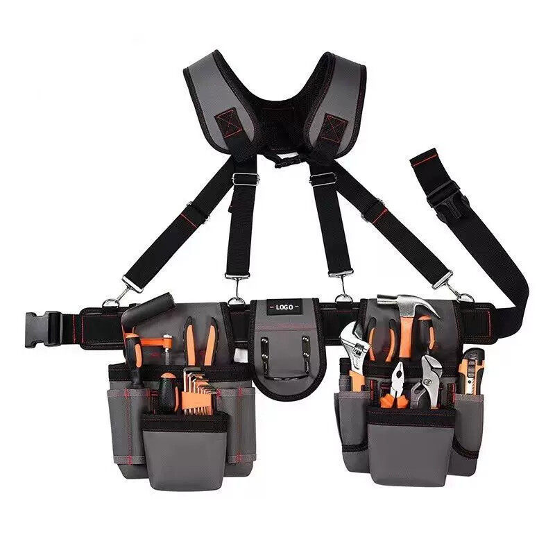 High-Altitude Work Tool Kit Xyh Type Can Be Hung Tool Bag Carrying Tool Belt Multi-Functional Tool Strap Type High-Altitude Work Tool Kit Xyh Type Can Be Hung Tool Bag Carrying Tool Belt Multi-Functional Tool Strap Type