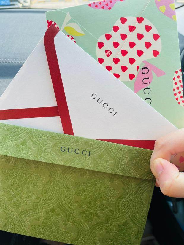 Gucci Greeting Card Blessing Card Birthday Greeting Card Christmas ...