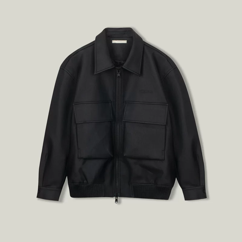 Куртка осенняя мужская короткая RESIMPLE,Oversize