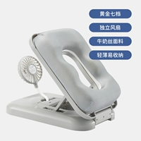 Серый, однотонный, с вентилятором (7-скоростная модель с крышкой)