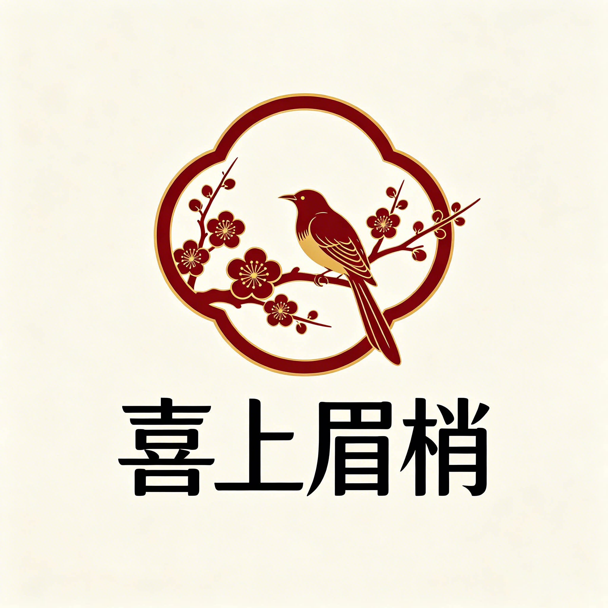 喜上眉梢优选的LOGO