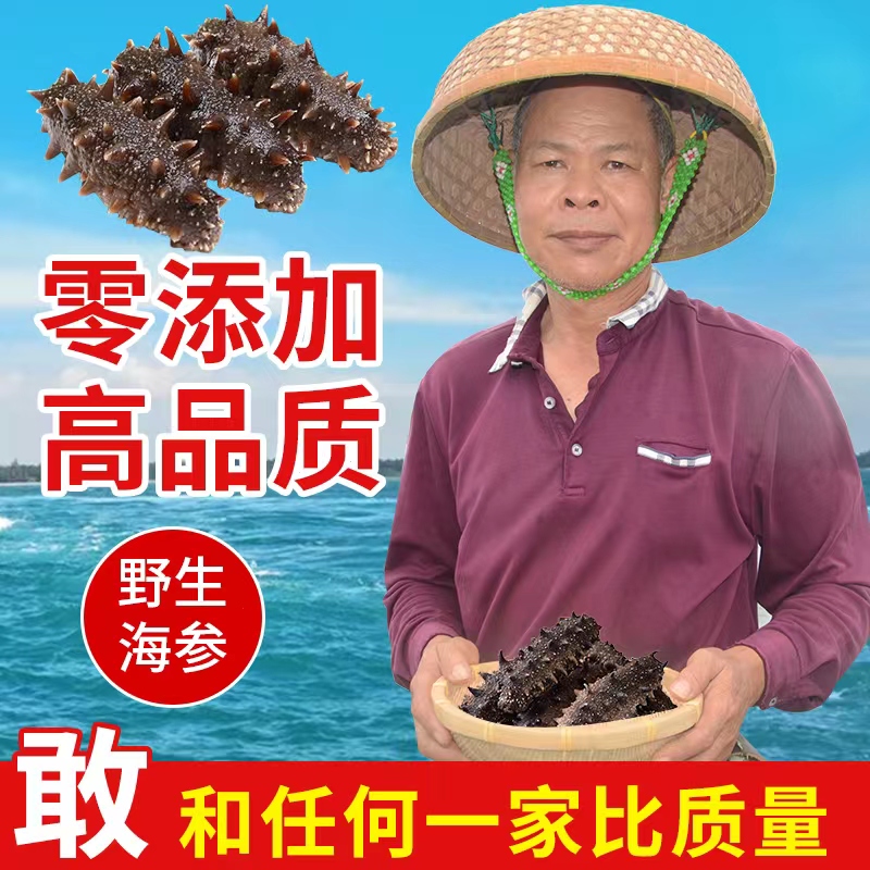 Chen Berber Old Fishermen Dalian Light Dry Sea Cucumbers Dry Goods 250g500g Special Price Flagship Store Wild Dry Heisei Liaoning-Taobao