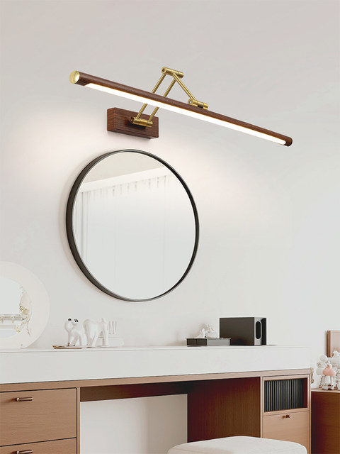 Medieval-Style Bathroom Washbasin Mirror Front Light, American Retro Bathroom Cabinet, Bathroom Mirror Light, Bedroom Vanity Mirror Light