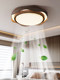 Bladeless Fan Light for Children's Room, Bedroom Light, Invisible 2025 New Model, Used Ceiling Fan Light for Master Bedroom