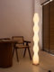 Trendy Grass Skirt Floor Lamp for Living Room, Decorative Ambient Light Beside Sofa, Bedroom High-End Light Luxury Floor-Standing Table Lamp