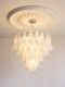 French-Style Light Luxury Crystal Chandelier for Villa Open-Air Living Room Murano Glass American Retro Duplex Bedroom Lighting Fixtures