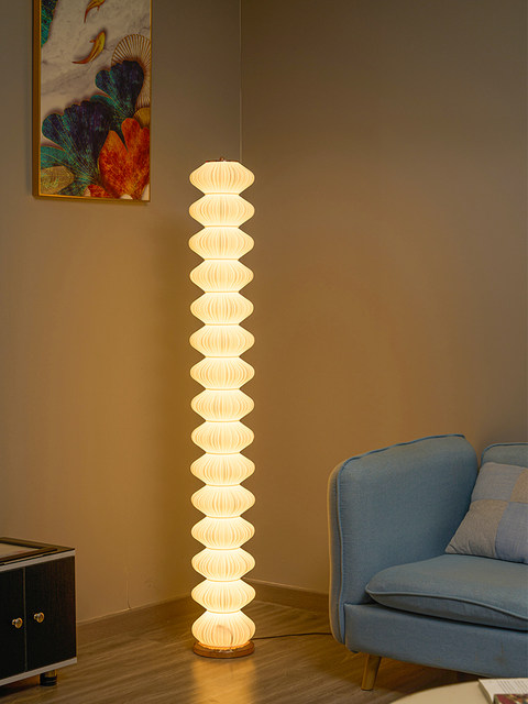 Calabash floor lamp light luxury living room sofa next to art Nordic modern vertical Chinese style festival high atmosphere decorative lamp
