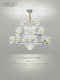 Light Luxury Crystal Living Room Chandelier, Simple and Modern, Nordic Main Light, Villa Lobby Light Arm, Luminous Zhongshan Lighting Fixtures