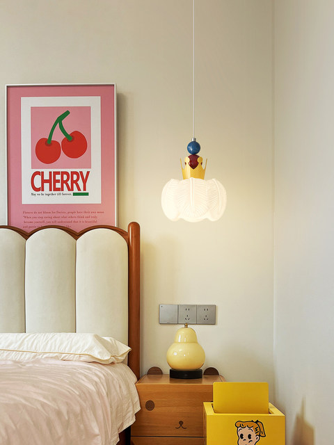 Memphis Pendant Light Bedroom Bedside Lamp Entryway Colorful Corridor Dining Room Bar Counter Small Pendant Light Simple Creative Lighting Fixtures
