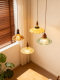 French-Style Vintage Glass Pendant Light, Mid-Century Style Corridor Light, American-Style Foyer High-End Pendant Light for Homestay, Restaurant, and Bar Counter