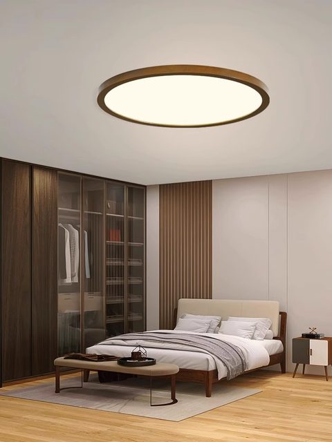 Bedroom Ceiling Lamp Round Ultra-Thin Led Modern Minimalist Living Room Dining Room Study Balcony Corridor Aisle Light