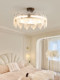 2026 Model Light Luxury Bedroom Ceiling Light, French-Style Living Room Lamp, Modern Minimalist Ambiance Lighting for Dining Room, Study, and Master Bedroom