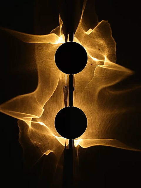 Italian Designer's New Light Luxury Minimalist Wall Lamp, Shadow Art, Living Room Background Wall, Hallway, Bedroom Bedside Lamp