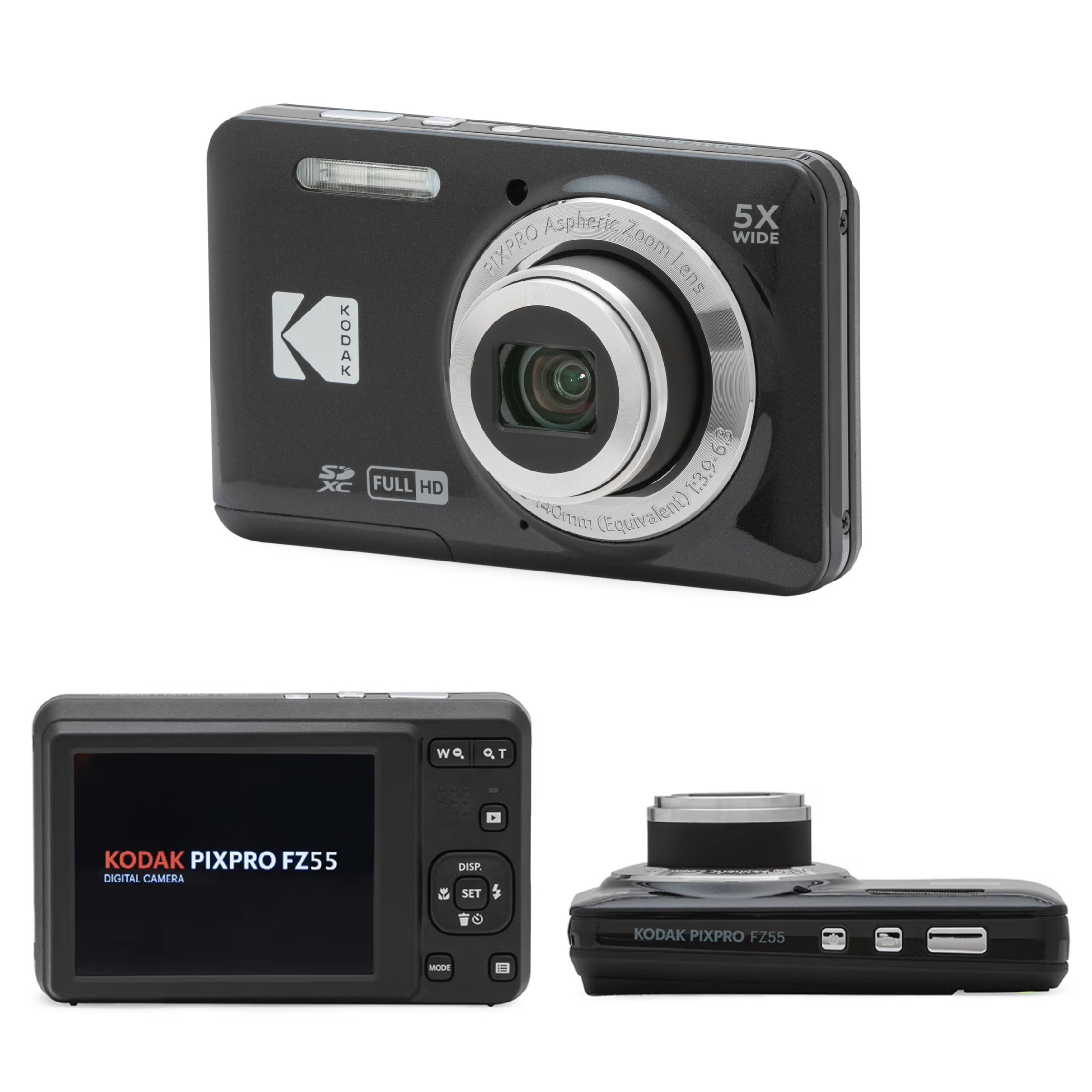 A vintage enthusiast's dream! kodak fz55 retro ccd point-and-shoot
