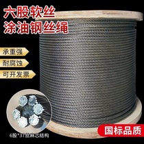 Jiangsu Juli 6-strand hemp core lifting wire rope 6-32mm oiled marine anchor ropeway gantry crane crane rope