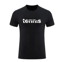 Summer new quick-drying tennis wear short-sleeved mens breathable training competition moisture-absorbent top professional sports T-shirt customization