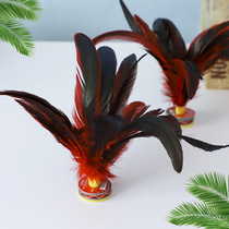 Shuttlecock for children primary school students competition special feather-resistant kicking shuttlecock old-fashioned key adult sports tendon chicken feather shuttlecock