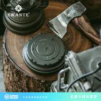 Swante Outdoor Camping Mosquito Incense Tray Tactical Military Mosquito Incense Box Tent Anti-Burn Fireproof Picnic Barbecue Mosquito Repellent Rack