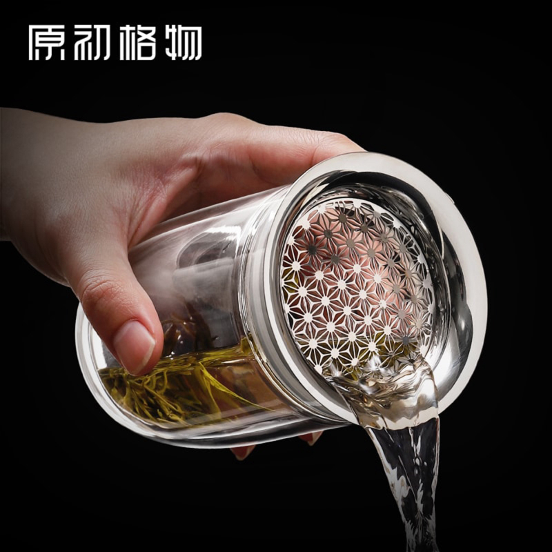 Original Gwai Tea Water Separation Teapot, Lazy Tea Brewing Tool, Single Person Tea Set, Travel Glass, Modern Filter Original Gwai Tea Water Separation Teapot, Lazy Tea Brewing Tool, Single Person Tea Set, Travel Glass, Modern Filter