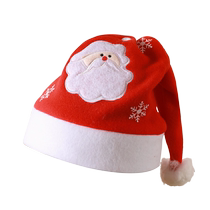 圣诞节装饰品成人装扮圣诞老人帽子头饰雪人幼儿园儿童圣诞帽礼物