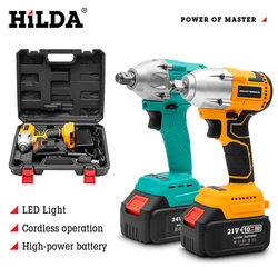 Red pine lithium battery charging wrench impact foot hand scaffolder woodworking special brushless electric wrench socket air gun