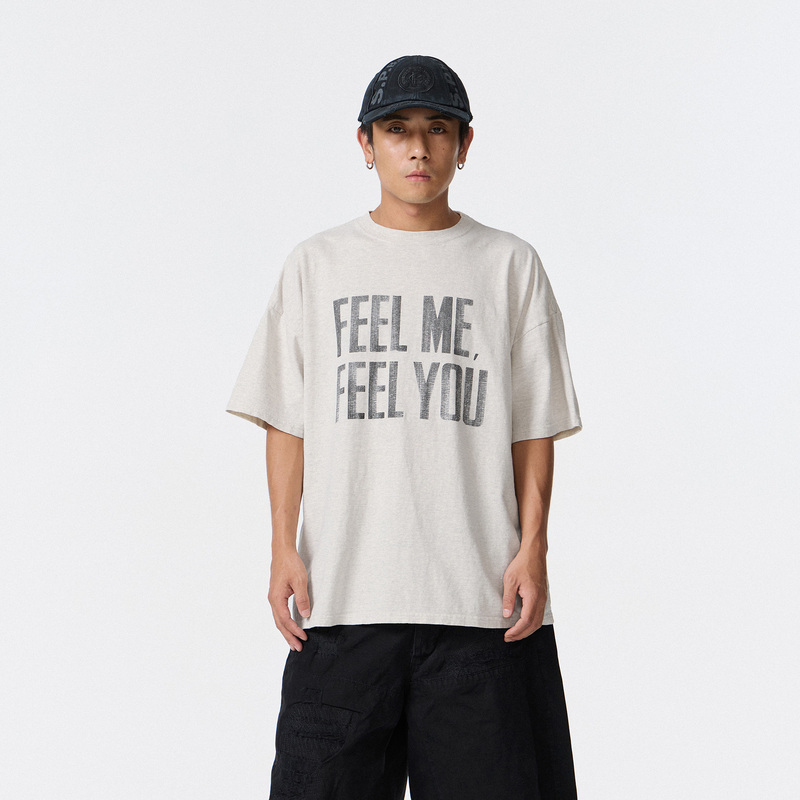 Remi Relief Sp Finish Big Size Japanese Vintage-Style Loose Printed Short-Sleeve T-Shirt 26Aw Remi Relief Sp Finish Big Size Japanese Vintage-Style Loose Printed Short-Sleeve T-Shirt 26Aw