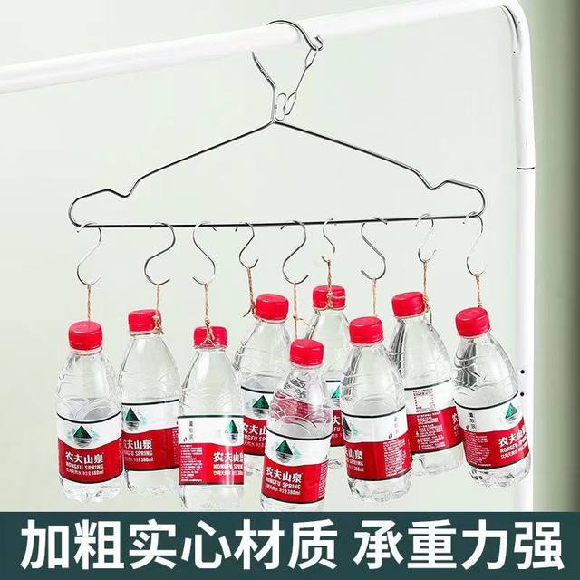 Windproof clothes drying rack 304 stainless steel outdoor anti-blowing and wind-resistant price ພິເສດ fixed buckle ນອກ rack ເຄື່ອງນຸ່ງຫົ່ມຫນາພິເສດ