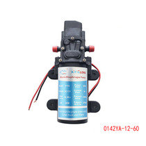 Electric intelligent W-flow self-acting micro direct water pump household suction diaphragm pump pressure switch 60 boost