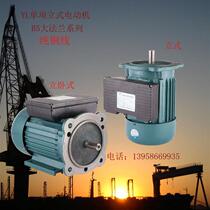 Single-phase vertical motor 370550750 W 1 1 1 1 5 2 2KW electric motor b5 large flange 220v4 class