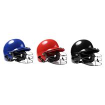 Baseball Helmet Percussion Wearing Mask Shield Protective Head Protective Face Softball Cap Adult Double Ear Catcher Training Contest