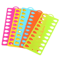 Cross stitch thread board colored plastic threading board Su embroidery embroidery embroidery special thread winding board thread winding board thread management board