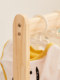Pet clothes hanger solid wood floor-standing clothes rack cat dog hanging clothes hanger indoor small dog special storage rack