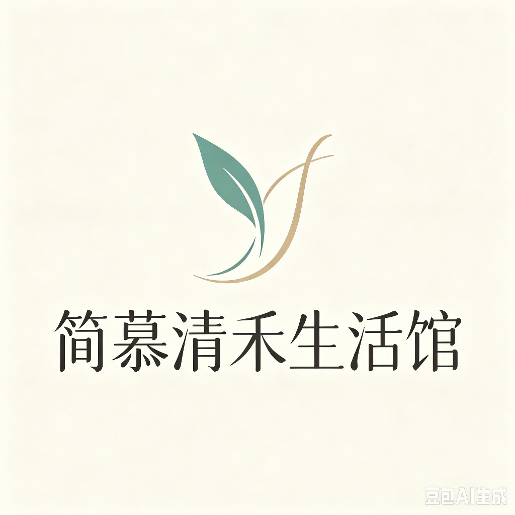 简慕清禾生活馆的LOGO