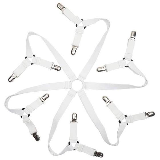 床单防滑固定器桌布沙发垫松紧绳夹子床笠固定扣被罩防跑防滑神器