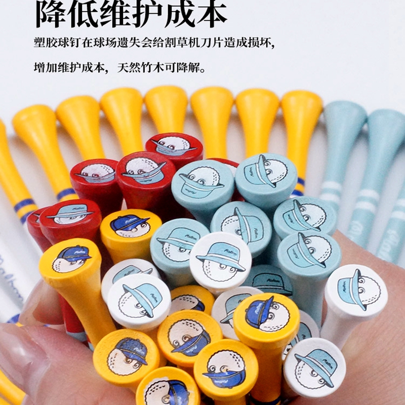 ゴルフティーボールティー 83mm ゴルフボールホルダー ゴルフアクセサリー ゴルフ場外用品