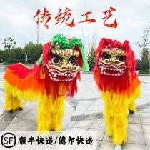Lion head dance props kindergarten lion dance double student version single lion dance lion dance performance props