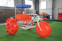 Water tricycle sightseeing car amusement boat pedal boat motorcycle pontoon car water floating inflatable boat plastic boat