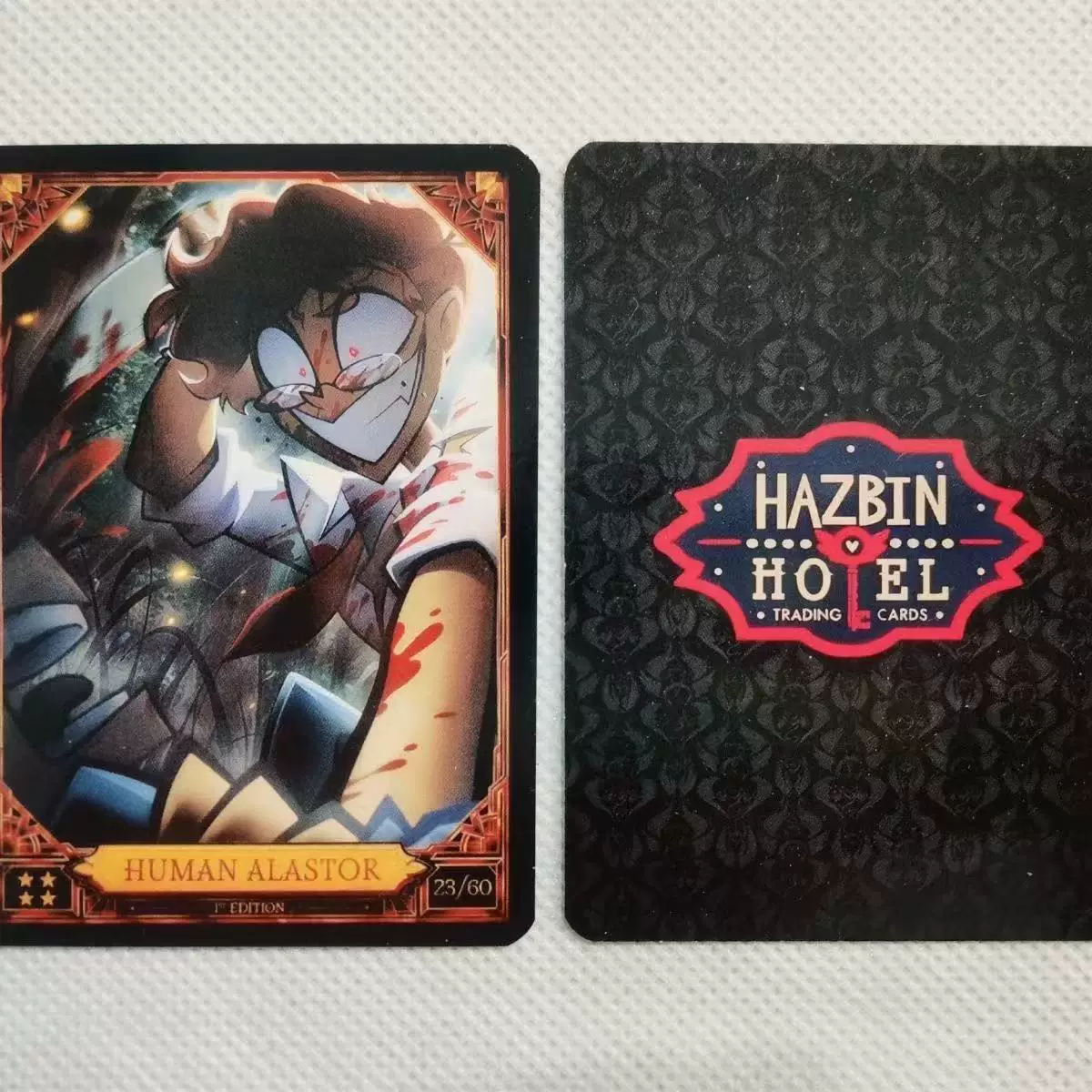 日谷 Hell Inn hazbin hotel card a24 card Alastor's lifetime vox lifetime card limited edition