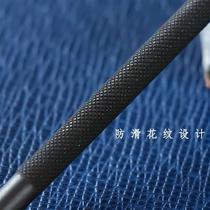 Zhihui black flower pole one-word chop Japanese-style flat chop handmade DIY leather goods hardware lock magnetic buckle installation opening tool