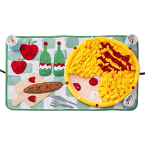 Sniffing pad for dogs educational food leakage for cats food hiding and enrichment toys for consuming physical energy and self-pleasure relieving boredom sniffing blanket