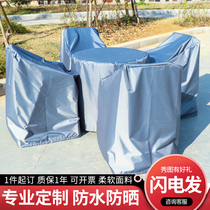 Customized outdoor furniture tables and chairs equipment dust cover sofa dustproof tarpaulin cover sun protection cover rain cover custom-made