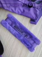 Черно -пурпурный головной убор (средний)