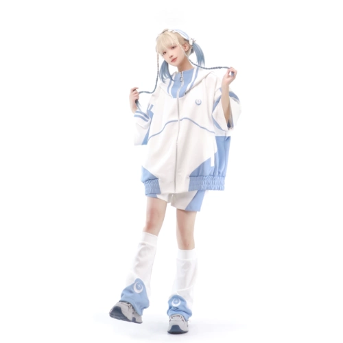 [Xingzi Radio] Шорт -северная рубашка на основе массового спортивного пиджака на основе шахты