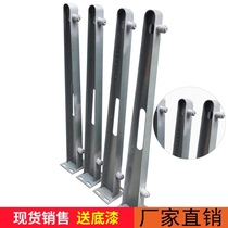 Carbon steel stainless steel awning steel beam rain support bracket corbels glass awning curtain wall claw accessories T type H type customization