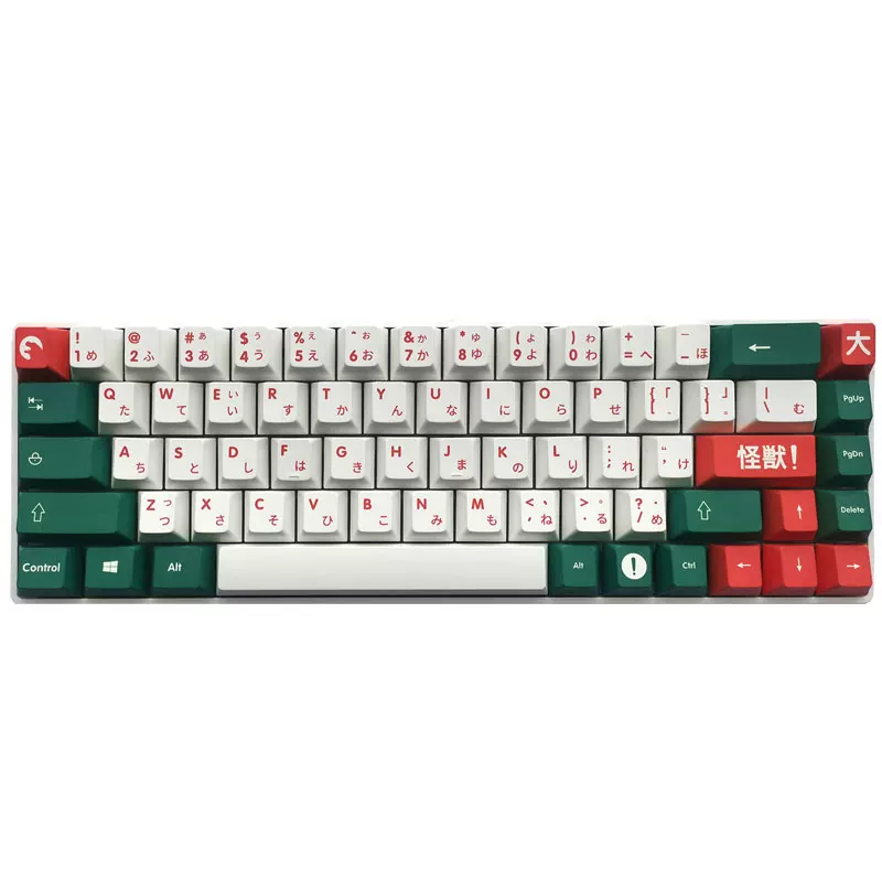 GMK KAIJU Монстер Кей Хэтс Черри Оригинал Высота PBT Термо Shenghua Адаптированный 68/64/87/980/104