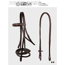 Cavassion-ROM diamond-encrusted cowhide bridle padded equestrian supplies Lodge harness 8218106