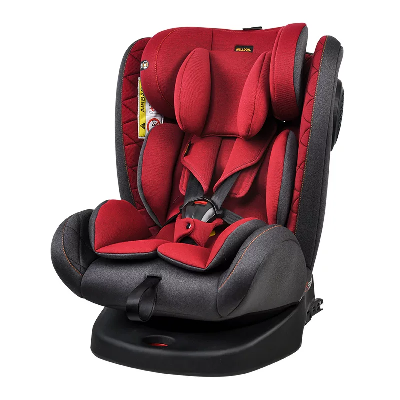 Детское удерживающее устройство Welldon Welldon Angela 2pro для детей 0–12 лет, автомобильная переноска, изоформирование